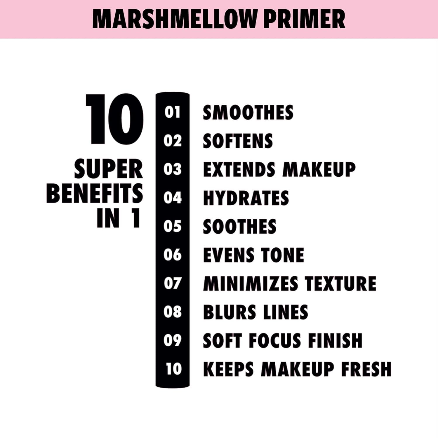 Marshmellow Smoothing Primer + Makeup Setting Spray, Matte Finish (2-Pack Bundle)