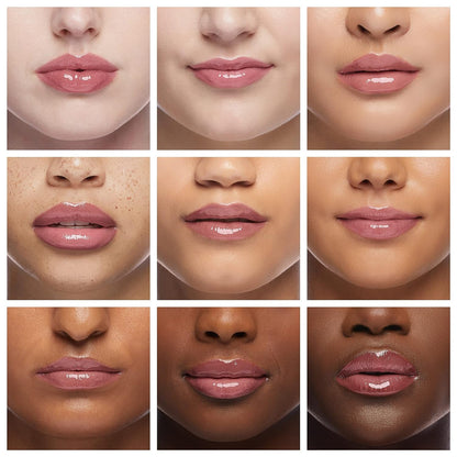 Broadway Vita-Lip Clear Lip Gloss (8 Pack), Ultra-Hydrating & Soothing Formula with Vitamins, High-Shine Non-Sticky Finish Lip Balm with Mint, Rosehip, Coconut, Mango, Argan, Honey, Shea