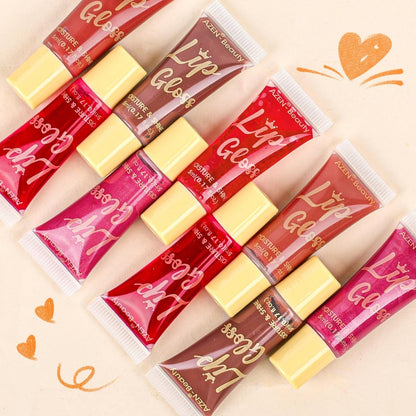 24 Pack Lip Gloss Set, Lip Oil for Dry Cracked Lips Moisturizing Hydrating Nourishing with Vitamin E