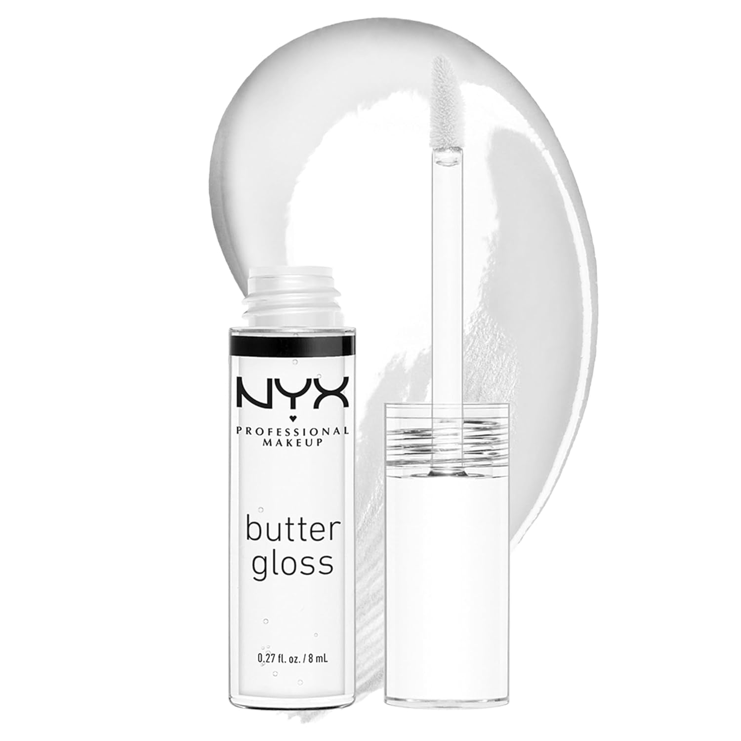 Non-Sticky Butter Gloss Lip Treatment - Sugar Glass (Clear)