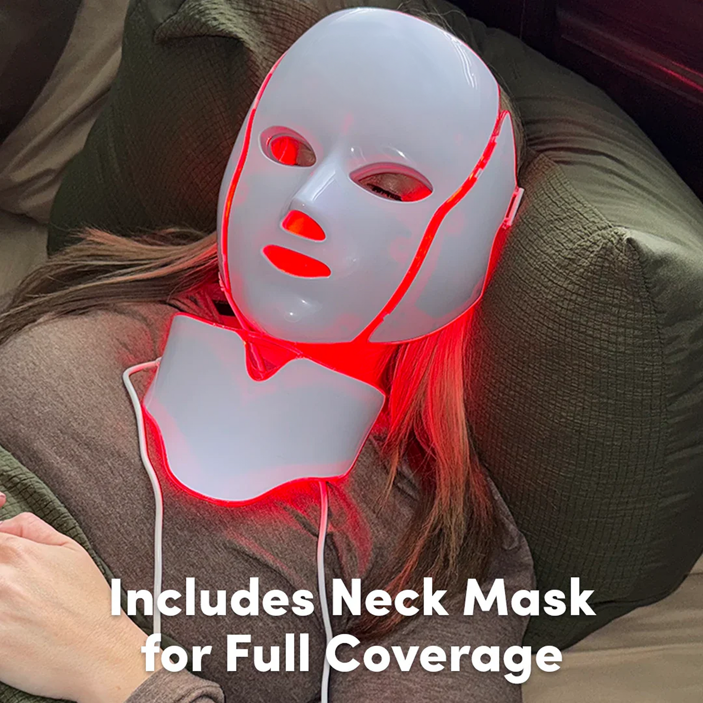 Non-Invasive Face Lifting Mask with LED Light Therapy