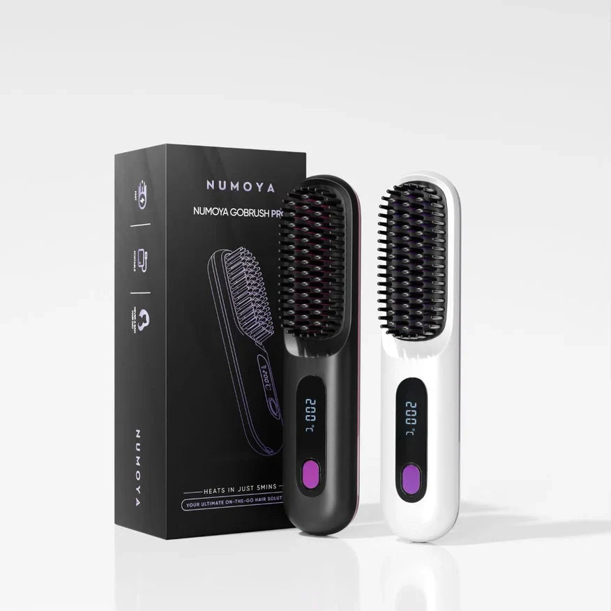 GoBrush Pro -  The Short Hair Specialist + FREE Heat Resistant Glove