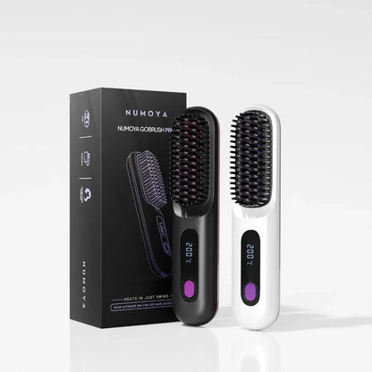 GoBrush Pro -  The Short Hair Specialist + FREE Heat Resistant Glove