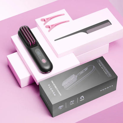 GoBrush Pro -  The Short Hair Specialist + FREE Heat Resistant Glove