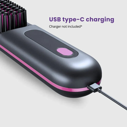 GoBrush Pro -  The Short Hair Specialist + FREE Heat Resistant Glove